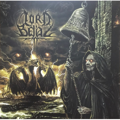 Lord Belial – Unholy Trinity LP Цветной винил (Темно зеленый с черными и желтыми брызгами)