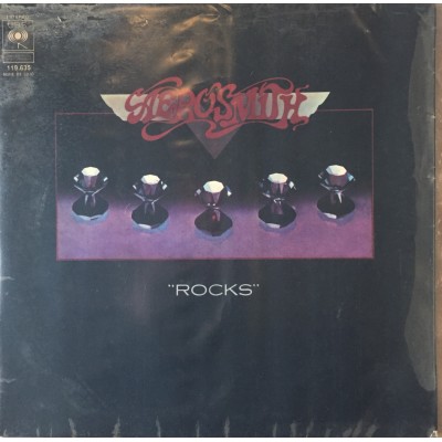 Aerosmith – "Rocks" LP - 119.635  Argentina 1976