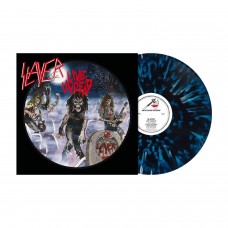Slayer – Live Undead LP Ltd Ed Blue White & Black Splatter + Poster