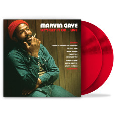 Виниловая пластинка Marvin Gaye - Let's Get It On... Live 2LP Красный винил