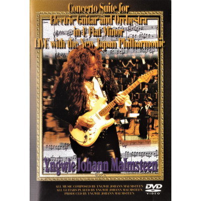 DVD Yngwie Johann Malmsteen – Concerto Suite For Electric Guitar And Orchestra In E Flat Minor Live With The New Japan Philharmonic