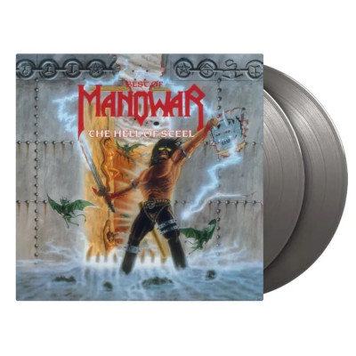 Manowar - Hell Of Steel - Best Of 2LP Ltd Ed 2000 copies Серебряный винил Предзаказ