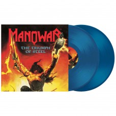 Manowar - The Triumph Of Steel 2LP Прозрачный синий винил Предзаказ