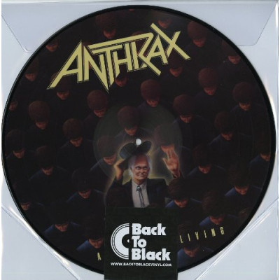 Виниловая пластинка Anthrax  - Among The Living LP Пикчер-диск Тираж распродан, последний экземпляр