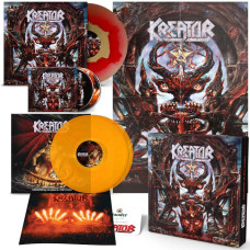 Виниловая пластинка Kreator - Krushers Of The World 3LP+2СD Прозрачный оранжевый винил, золотой с красным винил + Диджипак Бокс-cет Виниловая пластинка Kreator - Krushers Of The World 3LP+2СD Прозрачный оранжевый винил, золотой с красным винил + Диджипак Бокс-cет