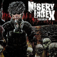 Misery Index - Discordia LP прозрачный белый с чёрным дымком винил