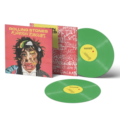 Виниловая пластинка Rolling Stones - Foreign Tongues 2LP зелёный винил Предзаказ