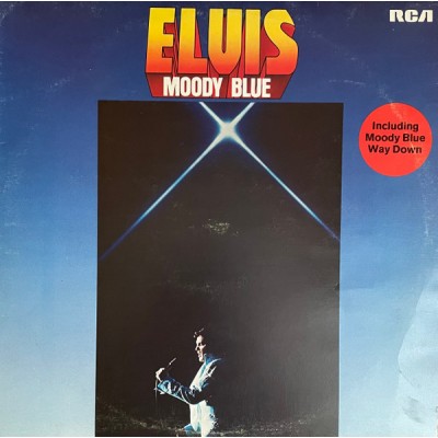 Elvis Presley – Moody Blue LP 1977 Scandinavia PL 12428