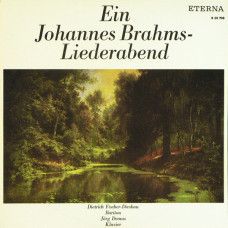 Johannes Brahms, Dietrich Fischer-Dieskau, Jörg Demus - Ein Johannes Brahms-Liederabend LP Чёрный винил
