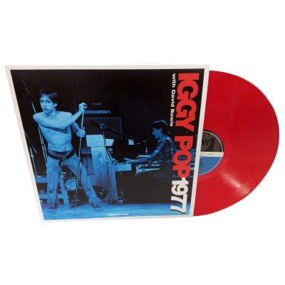 Виниловая пластинка Iggy Pop with David Bowie - 1977 LP Красный винил