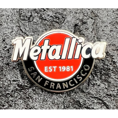Пин Metallica - Hard Rock Cafe (красное лого) значок