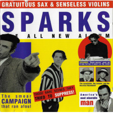 CD Sparks - Gratuitous Sax & Senseless Violins - компакт - диск CD Sparks - Gratuitous Sax & Senseless Violins - компакт - диск