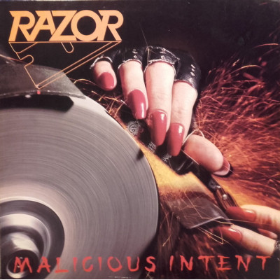 Виниловая пластинка Razor - Malicious Intent LP