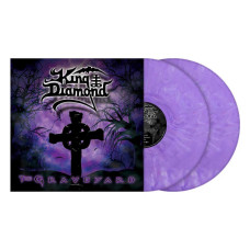 King Diamond – The Graveyard 2LP Purple Red White Marbled цветной винил