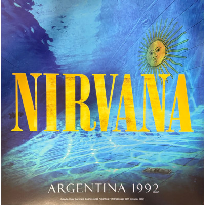 Виниловая пластинка Nirvana - Argentina 1992 LP
