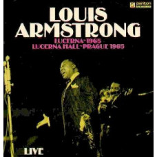 Louis Armstrong – Lucerna-1965 - Lucerna Hall-Prague 1965 - Live LP Чёрный винил