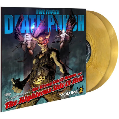 Five Finger Death Punch - Wrong Side Of Heaven And The Righteous Side Of Hell Vol.2 LP цветной винил