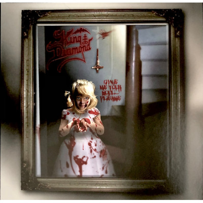 King Diamond – Give Me Your Soul... Please LP Clear Red/White splatter Vinyl + poster 3984-16122-7