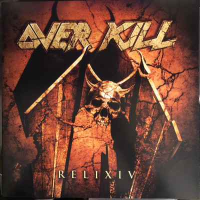 Overkill – ReliXIV LP Желтый с черными вкраплениями  NBR35343
