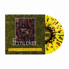 Pestilence - Malleus Maleficarum LP Жёлтый с брызгами винил 