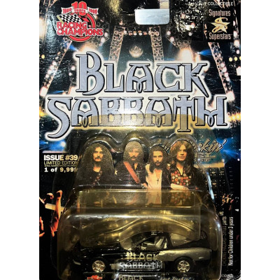Коллекционная машинка Black Sabbath Hot Rockin Steel Limited Edition №39/9999