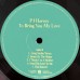 PJ Harvey ‎– To Bring You My Love LP 2020 Reissue 0602508964732