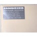 Rammstein – Herzeleid XXV 2LP Gatefold Deluxe Ltd Ed Black Blue Splatter + Booklet 0602507485139