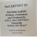 Paul McCartney ‎– McCartney III 0602435136592