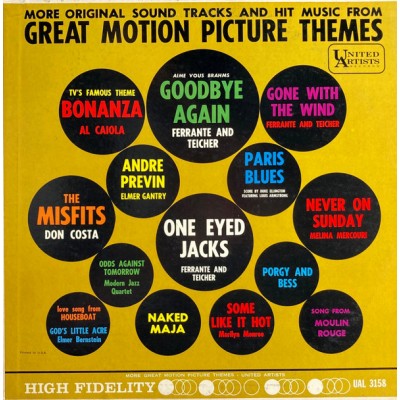 Various – More Original Sound Tracks And Hit Music From Great Motion Picture Themes UAL 3158
