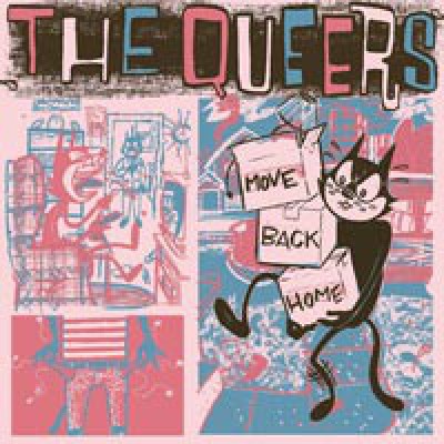 The Queers – Move Back Home LP US Tan Marbled Ltd Ed AM-143