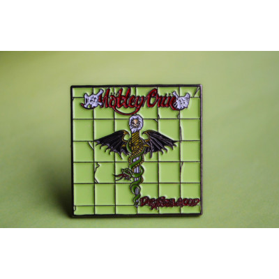 Пин - Mötley Crüe (Dr. Feelgood) значок Пин - Mötley Crüe (Dr. Feelgood) значок