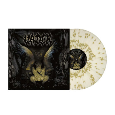 Виниловая пластинка Vader - Litany LP Прозрачный с золотыми брызгами винил