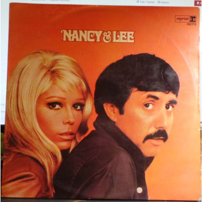 Nancy Sinatra & Lee Hazlewood – Nancy & Lee LP Чёрный винил R 6273