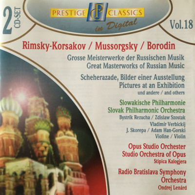 CD Rimsky-Korsakov / Mussorgsky / Borodin – Great Masterworks Of Russian Music - Scheherezade, Pictures At An Exhibition, And Others