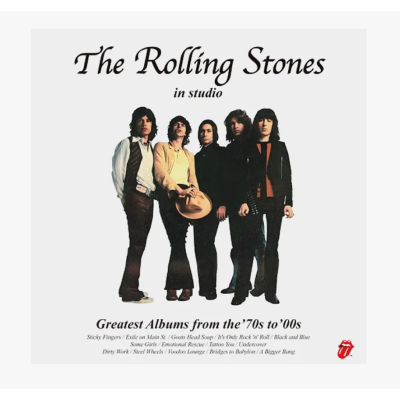 Rolling Stones, The ‎–  In Studio - Greatest Albums From The '70s To '00s CD BOX