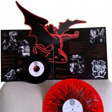 Sabbatonero — Luomo Di Ferro LP + 7'' Gatefold Deluxe Pop-Up (!) Red Black Splatter Ltd Ed 700 copies