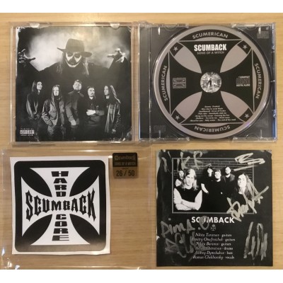 CD Scumback – Sons Of A Witch CD Ltd Ed 50 шт. С автографами участников группы -