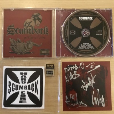 CD Scumback – Get Well Soon CD Ltd Ed 50 шт. С автографами участников группы