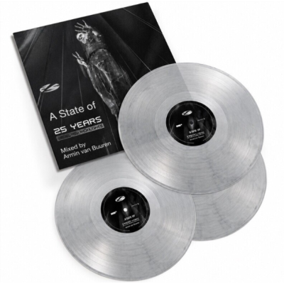 Виниловая пластинка Armin Van Buuren - A State Of Trance 25 Years - Selected Highlights 3LP серебряный винил Предзаказ