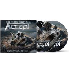 CD Accept - Teutonic Titans 1976-2026 2CD Диджипак 