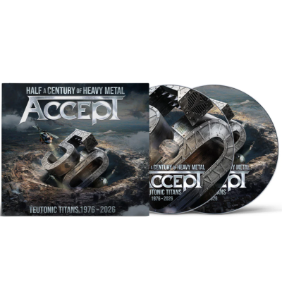 CD Accept - Teutonic Titans 1976-2026 2CD Диджипак с автографами