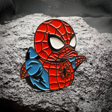 Пин - человек паук (Spider-Man) утка, значок