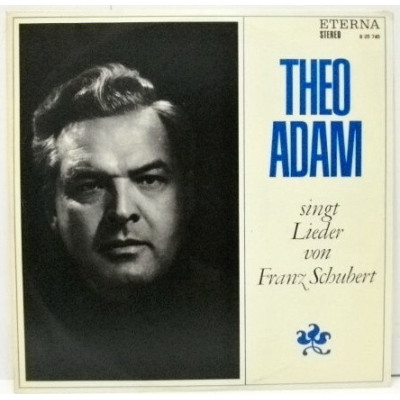 Theo Adam, Franz Schubert – Theo Adam Singt Lieder Von Franz Schubert LP Чёрный винил 8 25 745