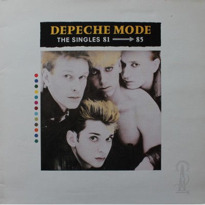 Depeche Mode – The Singles 81 → 85 LP 1985 Gatefold Scandinavia + вкладка MUTEL 1