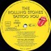 The Rolling Stones – Tattoo You LP 1981 Germany + 2 вкладки 1C 064-64 533