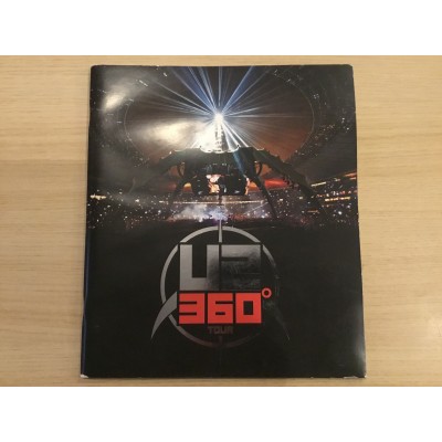 Тур-программа U2- 360 Tour 2011 - Official Tour Program 2011 - RARE Out Of Print