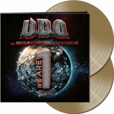 U.D.O. - We Are One 2LP Gatefold Gold Vinyl Ltd Ed 750 copies 0884860332118