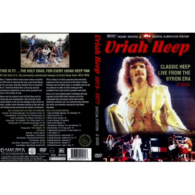 CD Uriah Heep – Classic Heep Live From The Byron Era (с автографом Кена Хенсли)