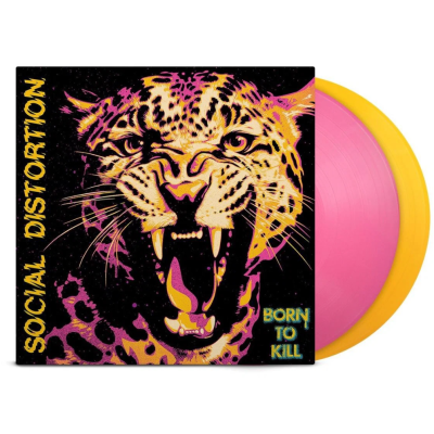 Виниловая пластинка Social Distortion - Born To Kill 2LP  Жёлтый и розовый винил Предзаказ