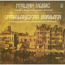 A. Vivaldi / G. Rossini / G. Sammartini / L. Boccherini - Lithuanian Chamber Orchestra - Italian Music LP Чёрный винил